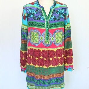 Colorful  Tunic Dress